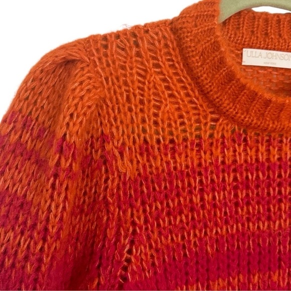 ULLA JOHNSON ROSALIA MULTICOLORED ALPACA
BLEND SWEATER SIZE PETITE - Picture 10 of 16